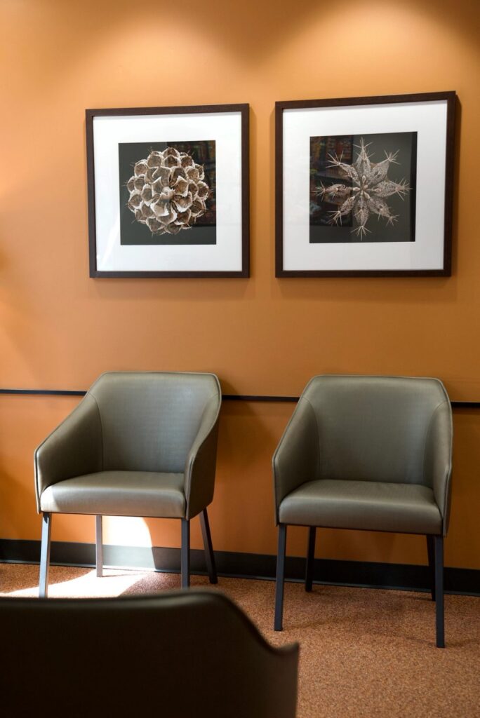Artwork inside Calaway Dental