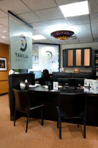 Calaway Dental reception area