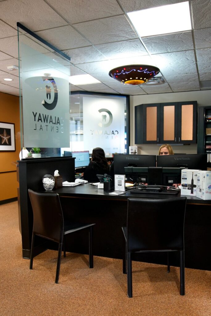 Calaway Dental reception area